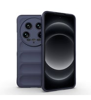 Xiaomi Mi 14 Ultra Uyumlu Kılıf Esnek TPU Oyuklu Arka Yüzey Tasarımlı Zore Etnik Silikon Kapak