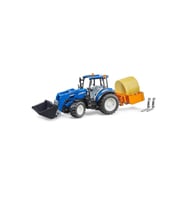 Bruder New Holland T5.120 Ön Yükleyi̇ci̇ Ve Ataşman Setli̇ Traktör Br02187