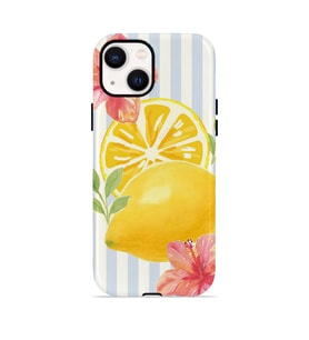 iPhone 15 Plus Vorian Çift Katmanlı MagSafe Kılıf Lemon Blossom Coast