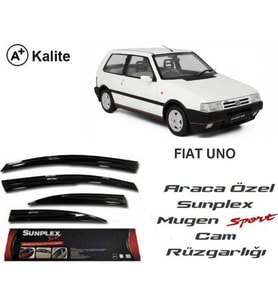 Fiat Uno Cam Rüzgarlığı Mugen Tip Sunplex
