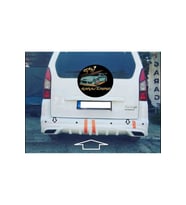 PEUGEOT PARTNER TEPEE-BERLİNGO ARKA TAMPON EKİ (2010-2018) BOYASIZ