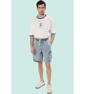 Erkek Kısa Boy Denim Şort Pamuk Renk Geniş Paça Rahat Günlük Kombinler Yaz Aylarının Vazgeçilmezi