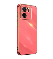 Xiaomi Mi 13t Pro Kılıf Volet Silikon - Kırmızı