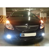 Opel Corsa D Uyumlu Gündüz Ledi Aydınlatma Ampulu Turuncu FEMEX Premium T20
