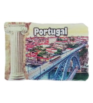 Portekiz Temalı Sütun Magnet (Karışık)