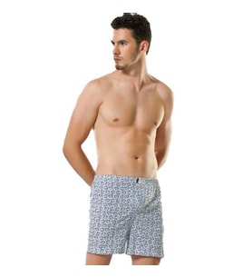 Anıt Erkek Büyük Beden Desenli Penye Boxer 1277 (Çok Renkli)
