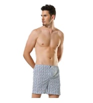Anıt Erkek Büyük Beden Desenli Penye Boxer 1277 (Çok Renkli)