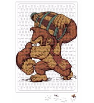 Varil ve Goril Puzzle 240 Parça Yapboz