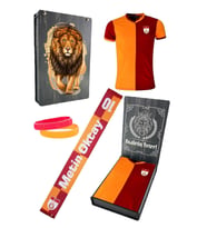 Galatasaray Orijinal Metin Oktay Hediye Set T-shirt + Şal (atkı) + Bileklik