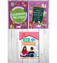 2.Sınıf Ev Çalışmalarım+Okuduğumu Anlıyorum+Neşeli Matematik Öyküleri (Karışık)