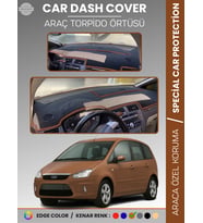 FORD C-MAX UZUN KAPAKLI (2003-2010) Torpido Örtüsü Araca Özel Tam Uyum Kaymaz Kolay Montaj