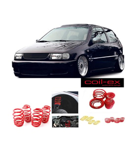 Vw Polo 6n 1995-2001 Coil-Ex 4.5 cm Helezon Spor Yay