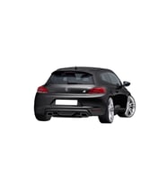 Volkswagen Scirocco (2009-2014) Caractere Arka Tampon Eki - Difüzör (plastik)