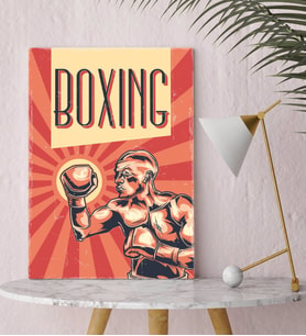 BK Gift Boxing Tasarımlı Kanvas Tablo-1