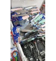 RENKLİ SAPLI METAL PASTA SPATULA