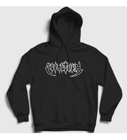 Presmono Unisex Beyaz Sepultura Kapüşonlu Sweatshirt 173570tt (Siyah)