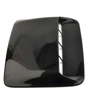 Piano Black Kaput Üstü Havalandırma Izgara Büyük GenişKaput Üstü Body Kit Parlak Siyah