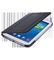 Galaxy Tab 3 7.0" T210 ile Uyumlu Bookcover Kılıf Siyah EF-BT210BSEGWW