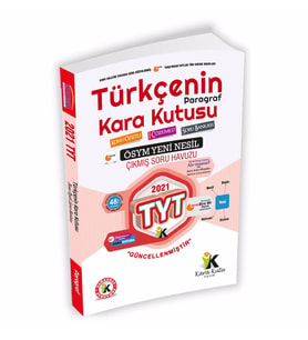 TYT Türkçenin Kara Kutusu DİJİTAL ÇÖZÜMLÜ Paragraf Konu Özetli Soru Bankası (Beyaz)