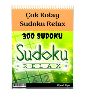 Çok Kolay Sudoku Relax Kitabı