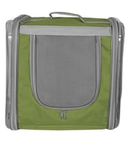 Markapet Çift Cam Kedi Köpek Taşıma Çantası 32x40x42 cm Haki
