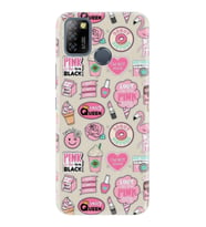 INFINIX Smart 4 5 6 Zero 8 S5 Pro Kılıf Desemli Silikon Donut Flamingo 1415