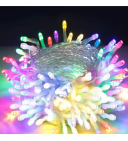 MULTİ COLORS LED LİGHT 10 METRE RENKLİ LED IŞIK RENKLİ İP LED IŞIK KABLO IŞIK 220V FİŞLİ RENKLİ IŞIK