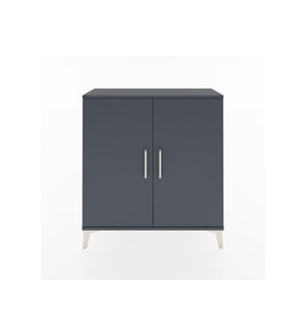 Arges Şifonyer 2 Kapaklı 88x30x96 Antrasit-Antrasit