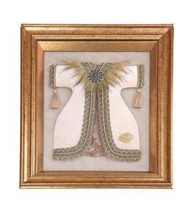 Nusnus Kaftanlı Çerçeve Krem 60*70 cm