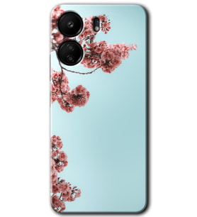 Xiaomi Redmi 13C Kılıf HD Desen Baskılı Kılıf - Japon Çiçeği