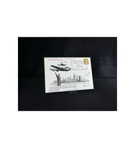İngiltere Kraliyet Hava Kuvvetleri İlk Gün Zarfı FDC 1981 Royal Air Force LA5 Operation Lancaster R