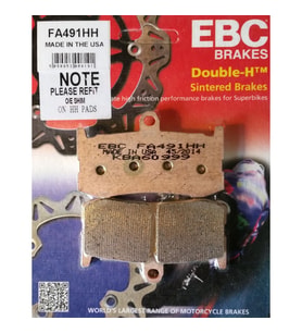 2009-2017 Triumph Daytona 675 Ön Fren Balatası Ebc Fa491Hh S