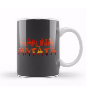 Lion King Hakuna Matata Kupa Bardak Porselen