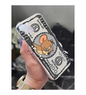 Iphone 14 Uyumlu Baskılı Şeffaf Telefon Kılıfı