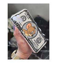Iphone 14 Uyumlu Baskılı Şeffaf Telefon Kılıfı