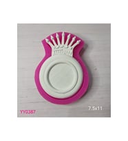 YY0387 Kral Taç Yuvarlak Çerçeve Silikon Kalıp