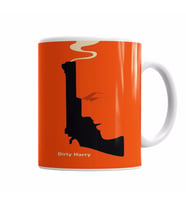 Dırty Harry Gun Kupa Bardak Porselen