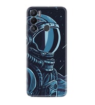 Tecno Pova Neo Kılıf Resimli Desenli Silikon Platinium Series Astro 1870