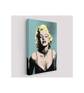 Marilyn Monroe Sarı Saçlı  Kadın Modern Duvar Sanatı-5251