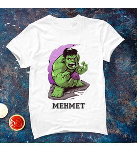 Hulk Tişörtü ( Çocuk - Büyük ) Kişiye Özel