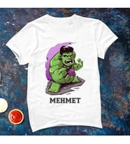 Hulk Tişörtü ( Çocuk - Büyük ) Kişiye Özel