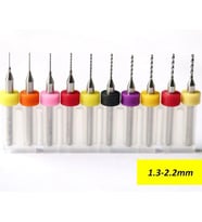CNC Delme Kiti PCB Mini Karbür Matkap Ucu 10lu Set 1.3-2.2mm