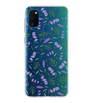 PrintiFy Samsung Galaxy M30s ile Uyumlu 1mm Slim Fit Water Color 3 Baskılı Şeffaf  Kılıf