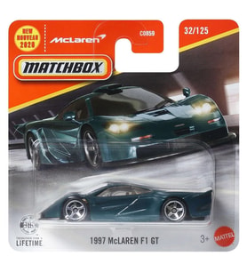 Matchbox 1997 Mclaren F1 GT - Yeşil (1/64) JHN49