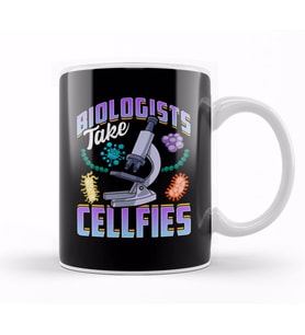 Funny Biologists Take Cellfies Biology Scientist Kupa Bardak Porselen