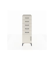 Kronos Dolap 5 Çekmeceli Tek Kapaklı 44x59x134 Aytaşı-Aytaşı