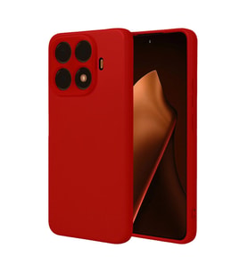 Xiaomi Mi 15t Pro Nano İçi Kadife Silikon - Kırmızı