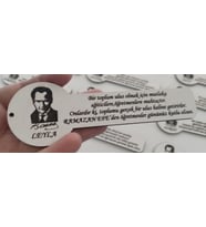 Kitap Ayracı Kişiye özel (istediginiz söz yazılı gönderilecek)