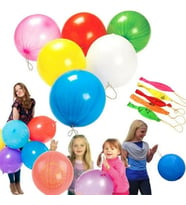 YÜKSEK KALİTE 100 ADET LASTİKLİ BALON 33 CM BALON BASKILI BALON İTALYAN MALI RGB PUNCH BALLOON