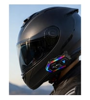 Bluetooth 5.3 Motosiklet Kask Intercom Kulaklığı – 1000 mAh Batarya, 25 Saat Kullanım, IPX6